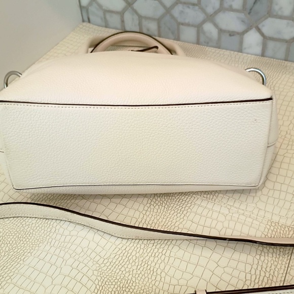 Rare New (Cream/Beige) Coach Remi Satchel No. A2381-1317 - Picture 11 of 14